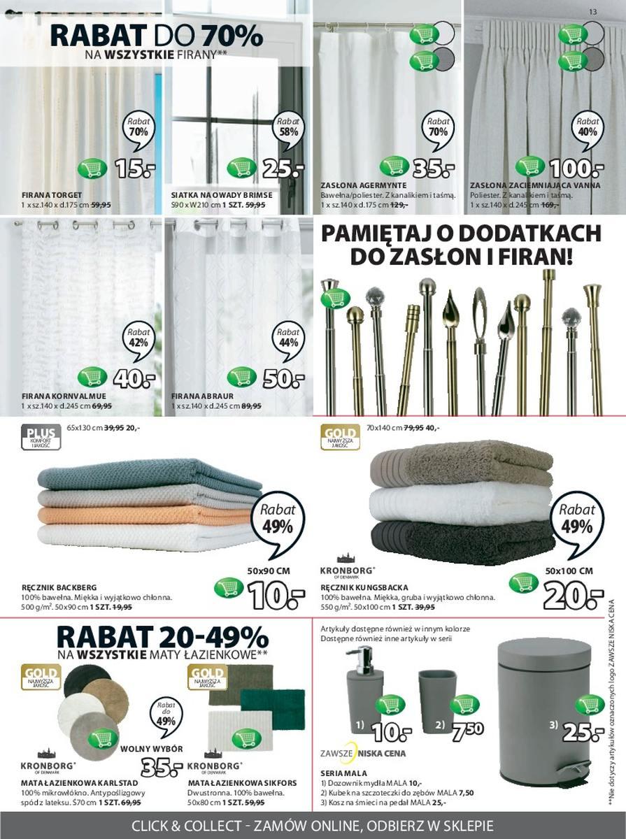 Gazetka promocyjna Jysk str. 13