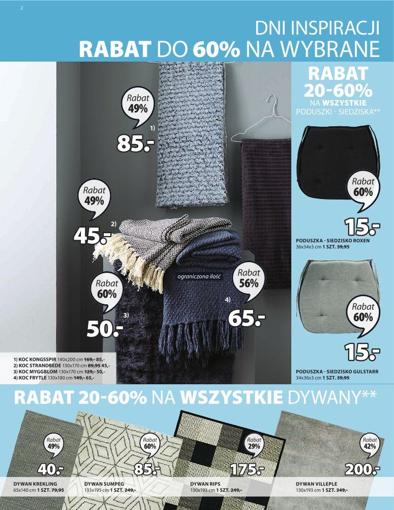 Gazetka promocyjna Jysk str. 2