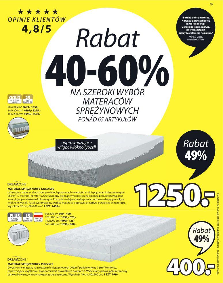Gazetka promocyjna Jysk str. 19