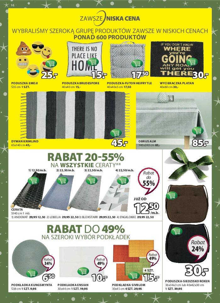 Gazetka promocyjna Jysk str. 16