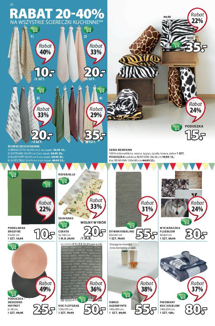 Gazetka promocyjna Jysk str. 20