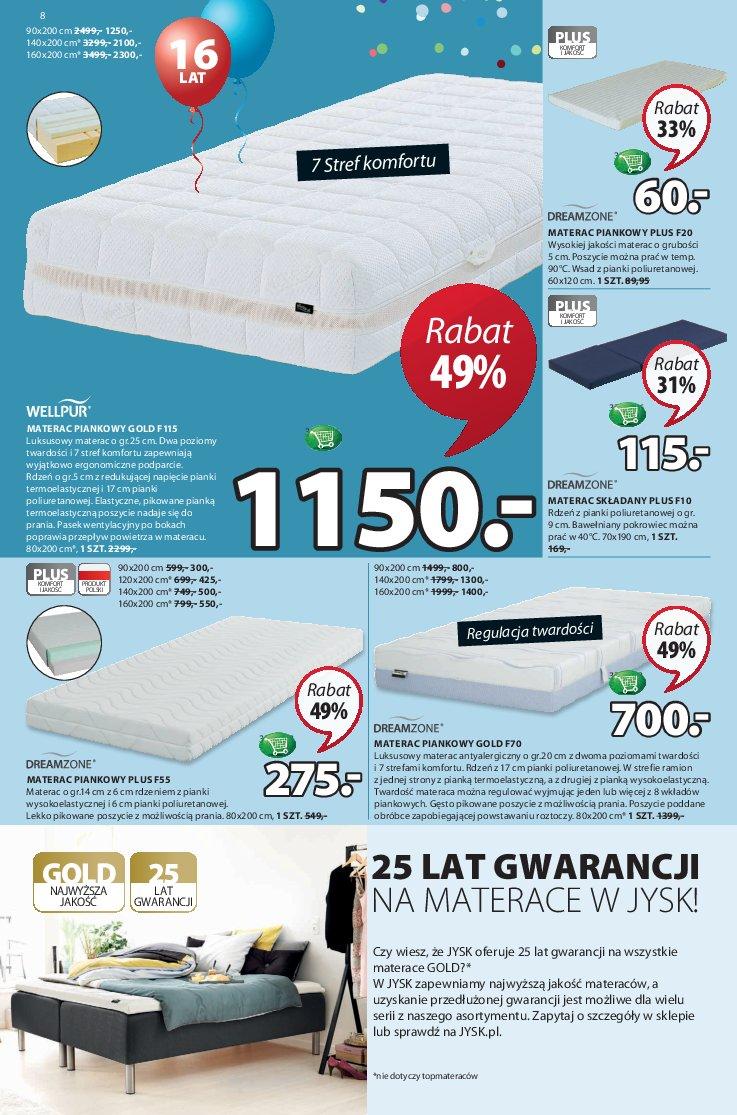 Gazetka promocyjna Jysk str. 8