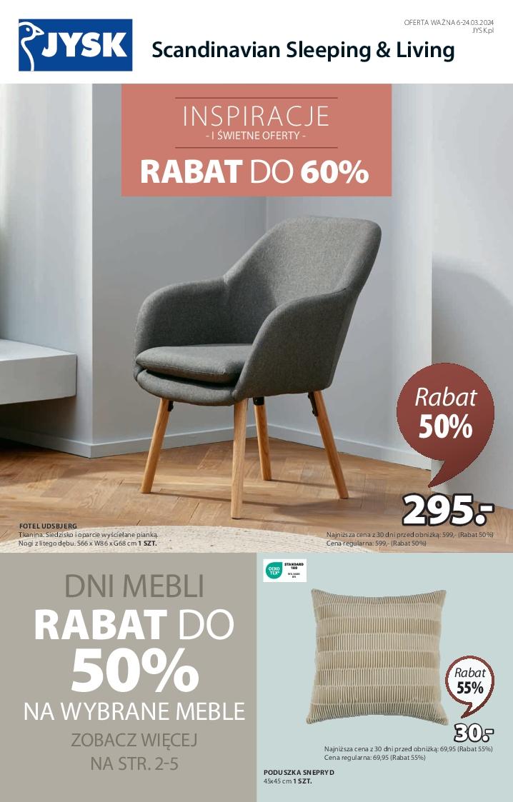 Gazetka promocyjna Jysk str. 1
