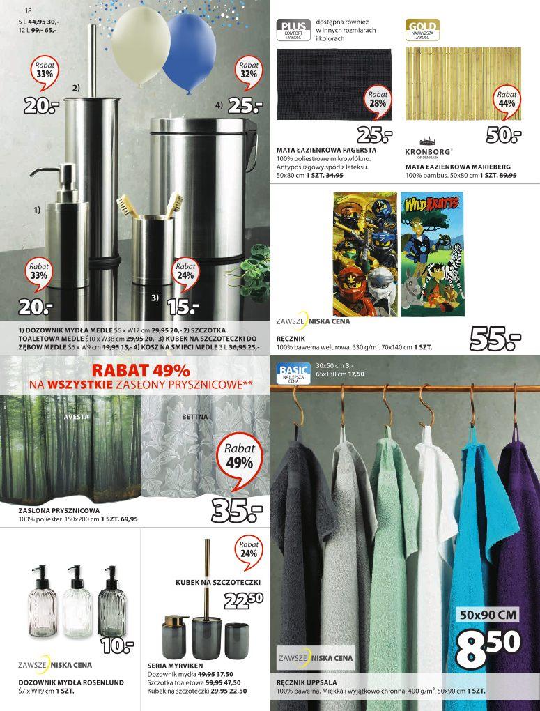 Gazetka promocyjna Jysk str. 18