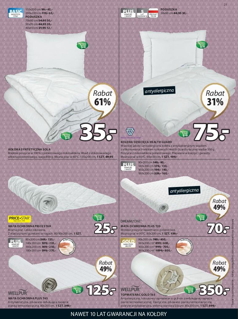 Gazetka promocyjna Jysk str. 21