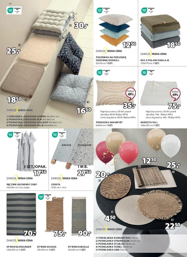 Gazetka promocyjna Jysk str. 14