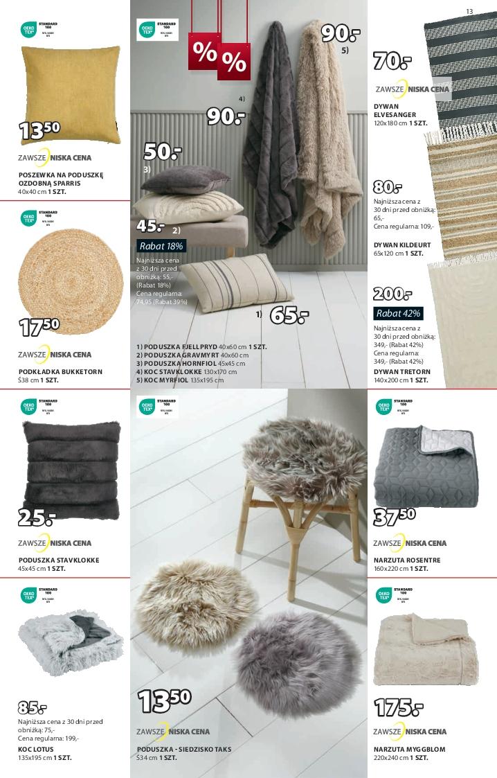 Gazetka promocyjna Jysk str. 13