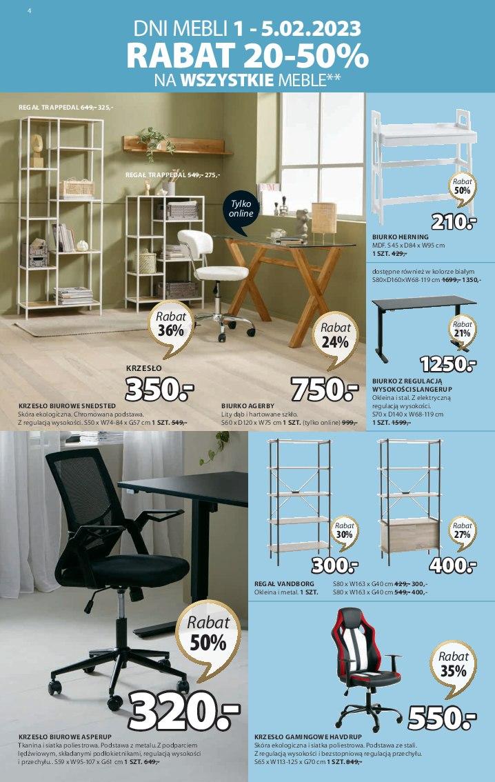 Gazetka promocyjna Jysk str. 4