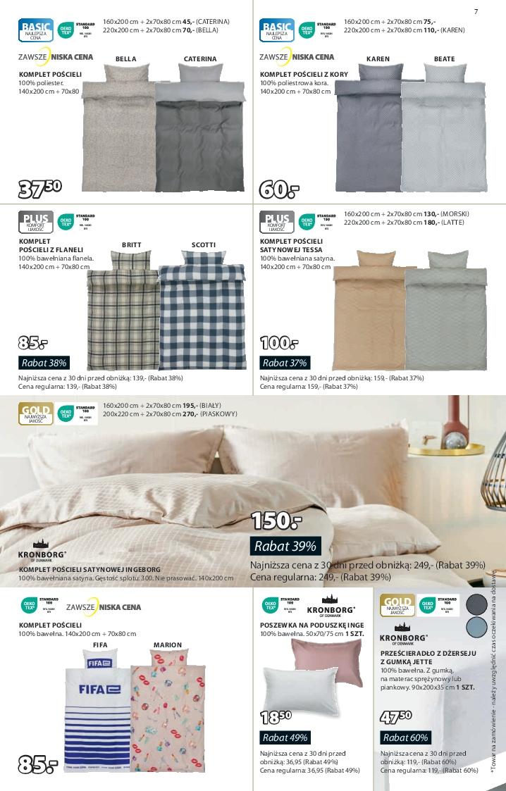 Gazetka promocyjna Jysk str. 7