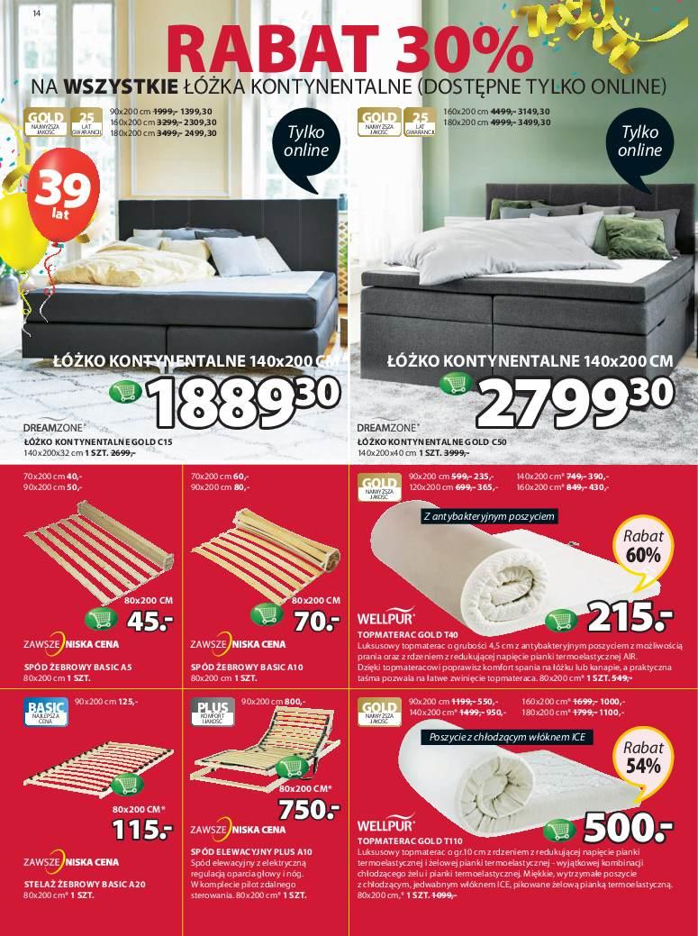 Gazetka promocyjna Jysk str. 14
