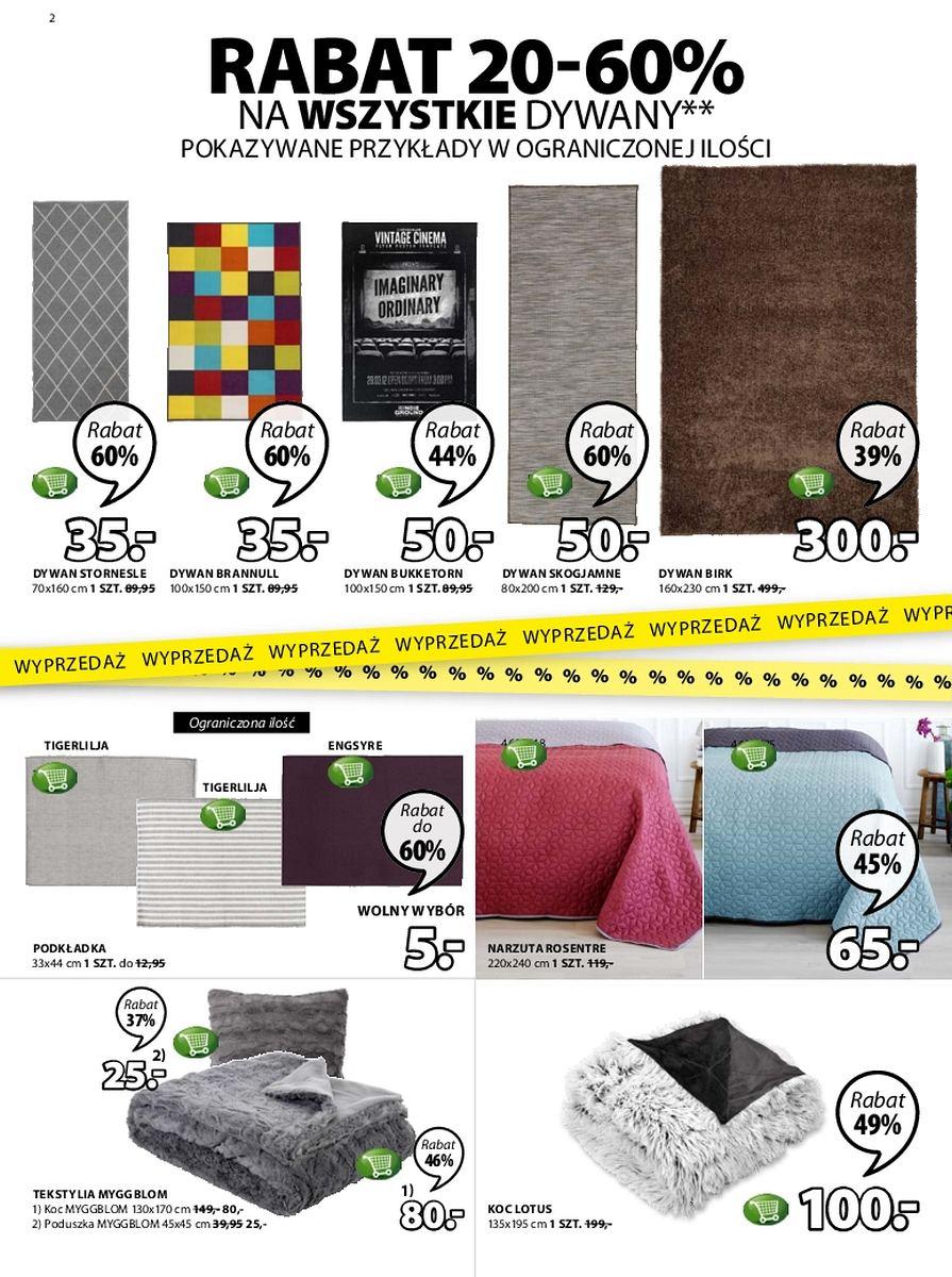 Gazetka promocyjna Jysk str. 2