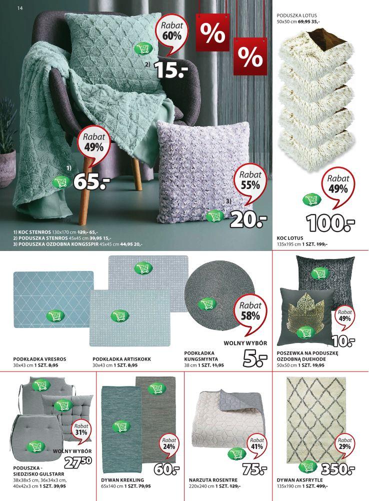 Gazetka promocyjna Jysk str. 14