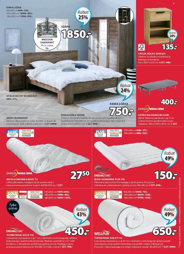 Gazetka promocyjna Jysk str. 9