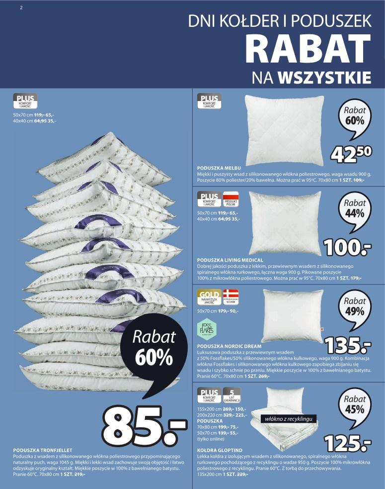 Gazetka promocyjna Jysk str. 2