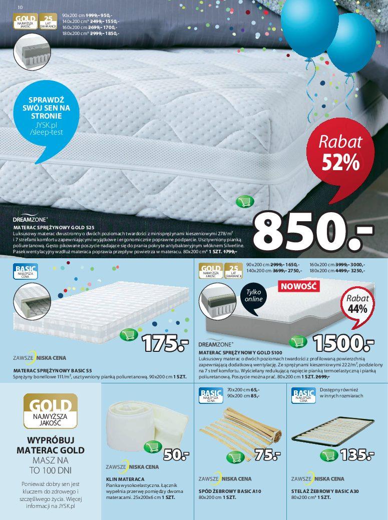 Gazetka promocyjna Jysk str. 10