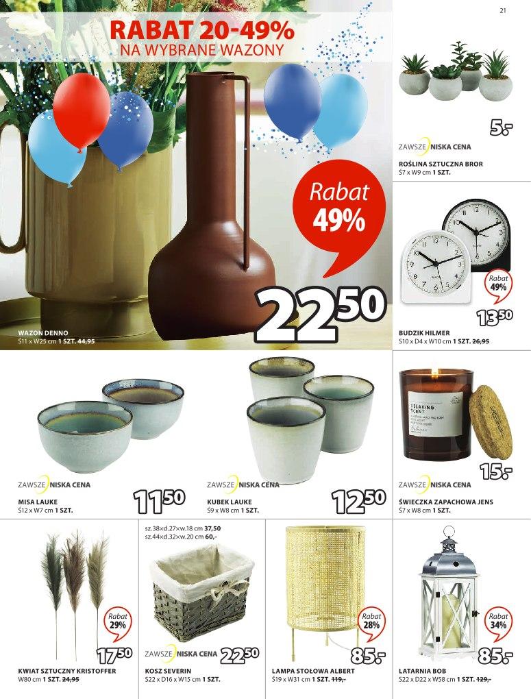 Gazetka promocyjna Jysk str. 21