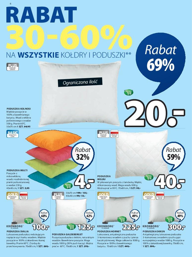 Gazetka promocyjna Jysk str. 6