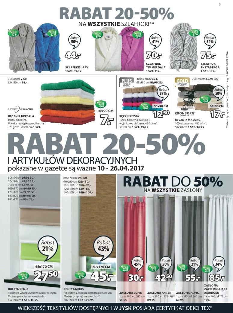 Gazetka promocyjna Jysk str. 3