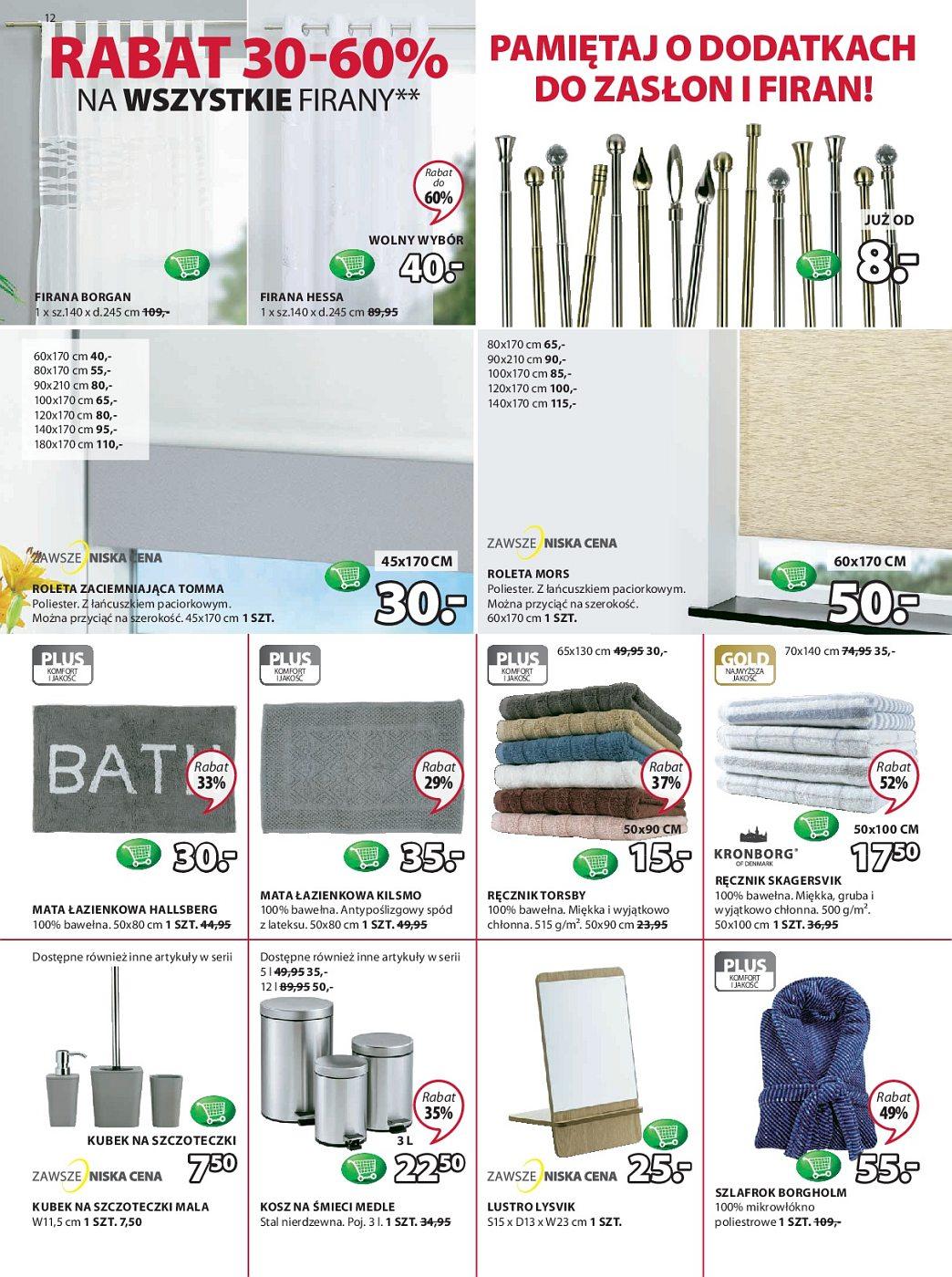 Gazetka promocyjna Jysk str. 12