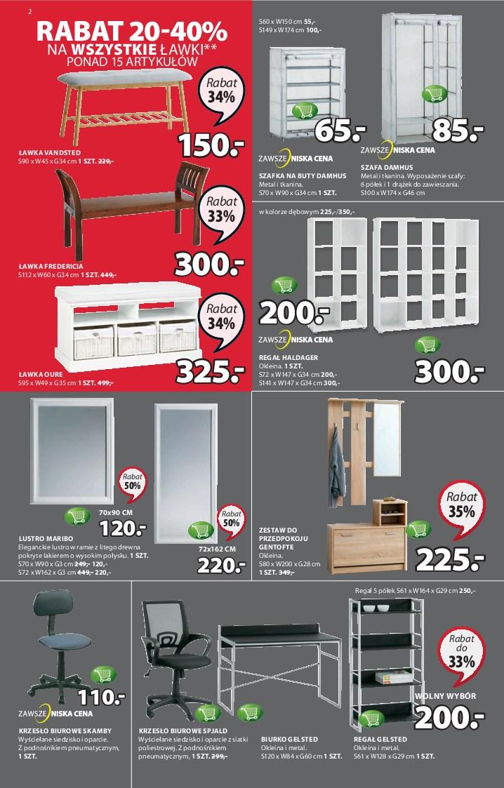 Gazetka promocyjna Jysk str. 2