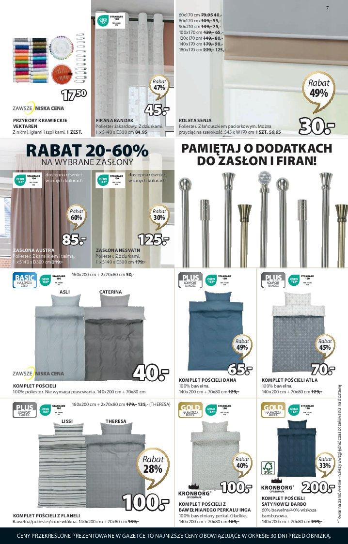 Gazetka promocyjna Jysk str. 7