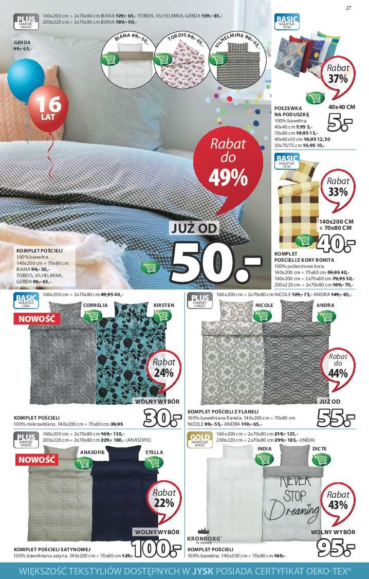 Gazetka promocyjna Jysk str. 27