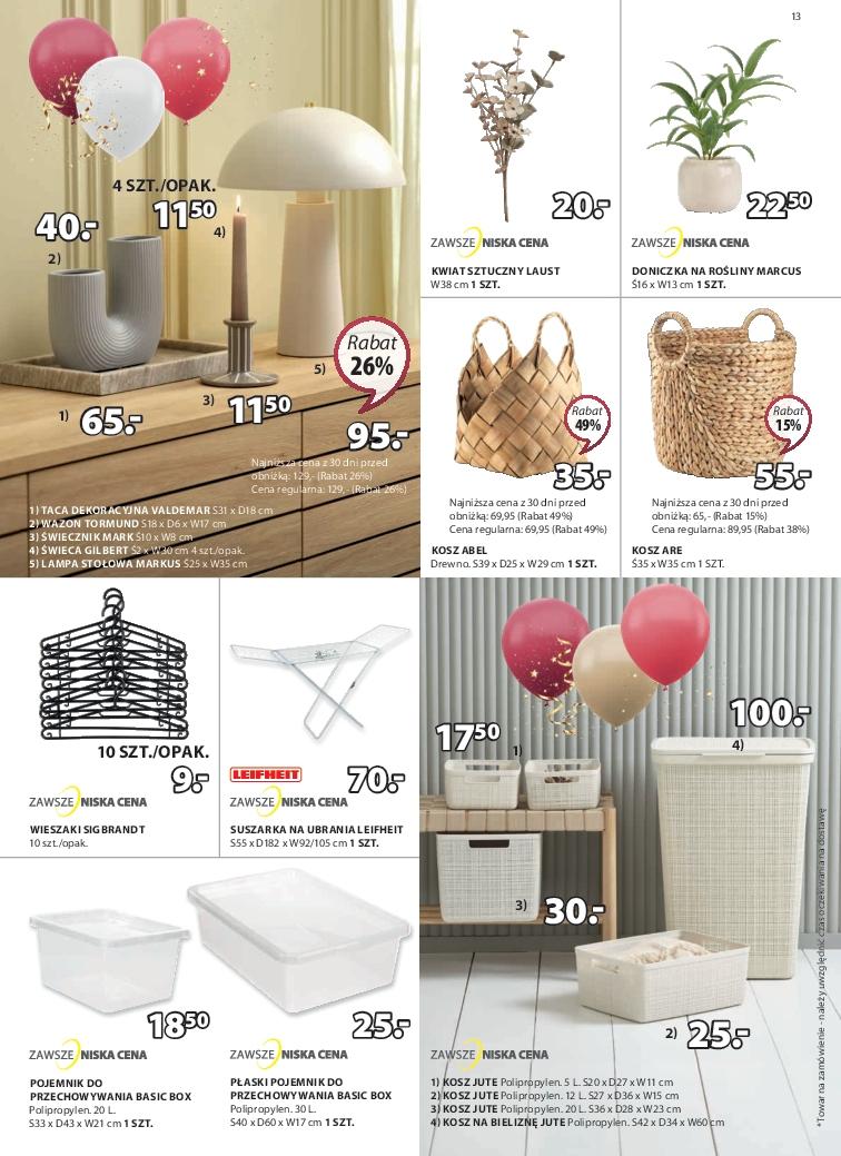 Gazetka promocyjna Jysk str. 13