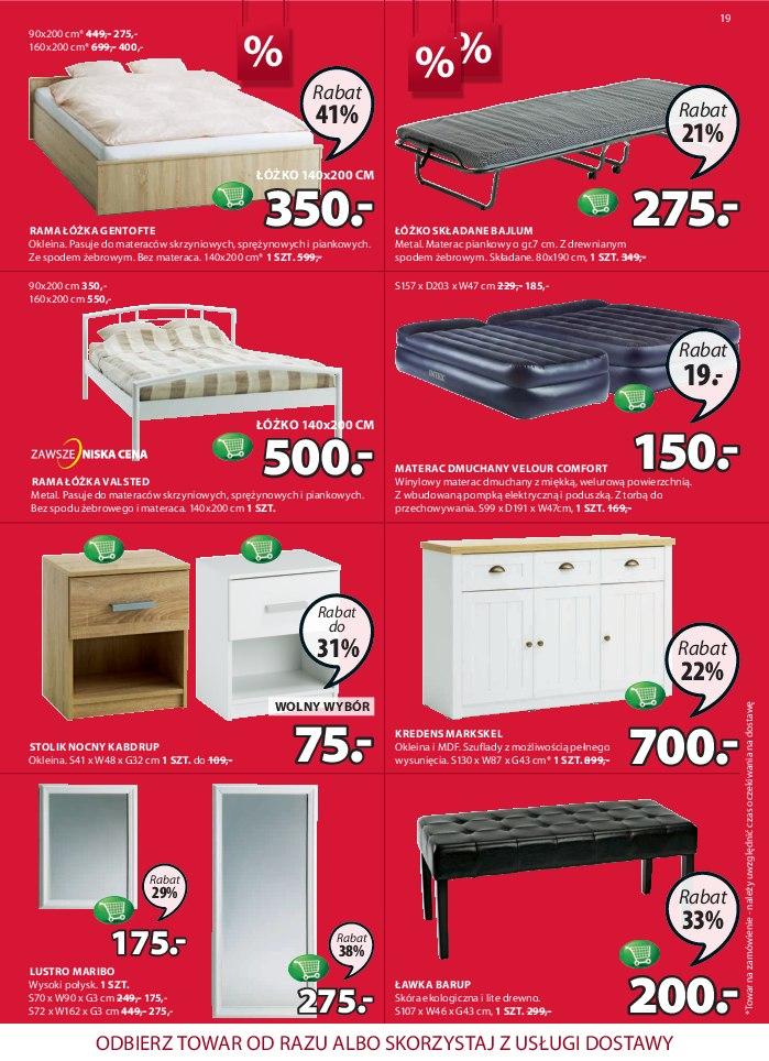 Gazetka promocyjna Jysk str. 19