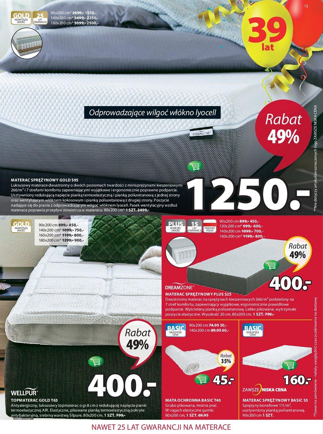 Gazetka promocyjna Jysk str. 13