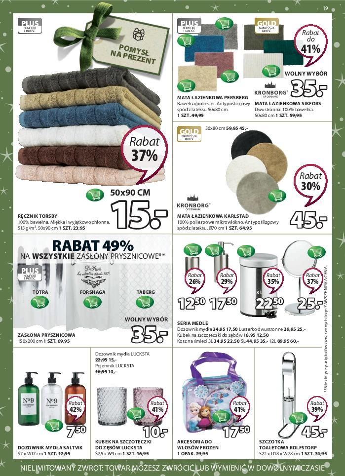 Gazetka promocyjna Jysk str. 19