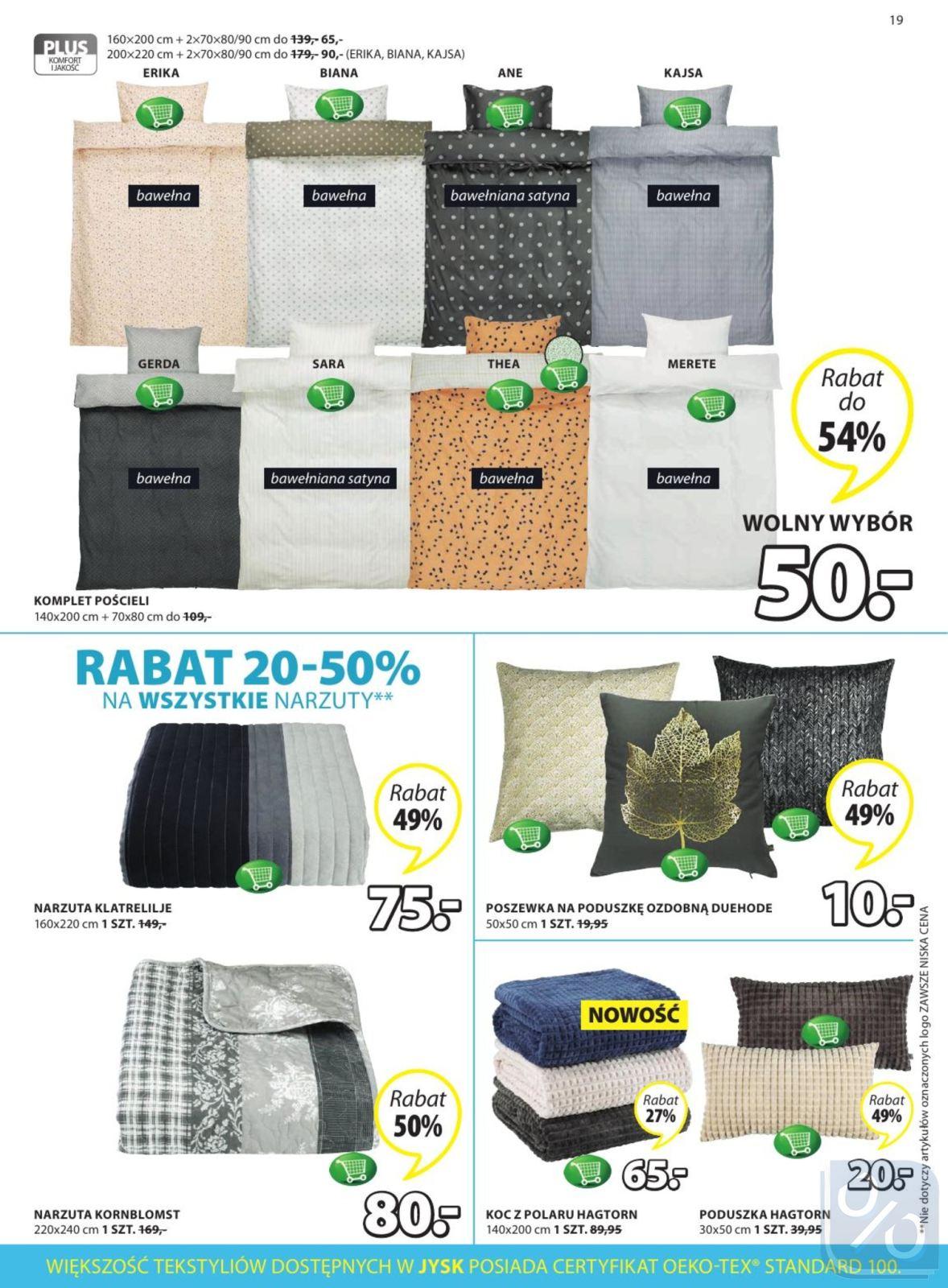 Gazetka promocyjna Jysk str. 19