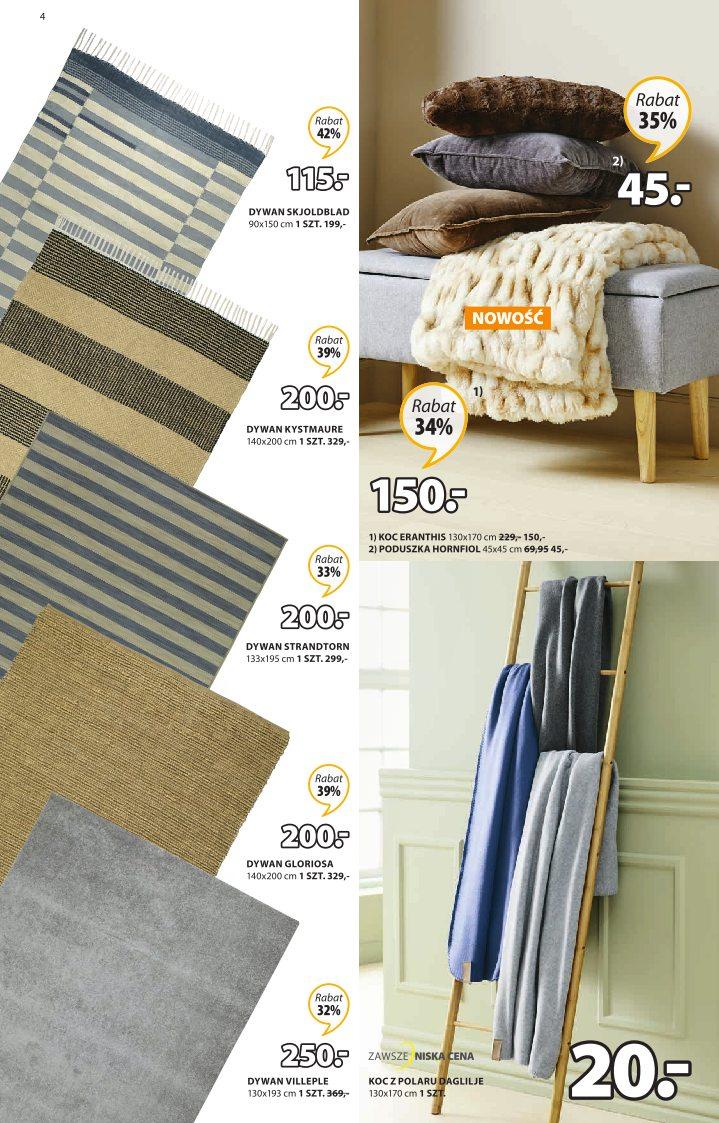 Gazetka promocyjna Jysk str. 4