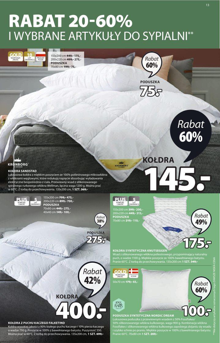 Gazetka promocyjna Jysk str. 13