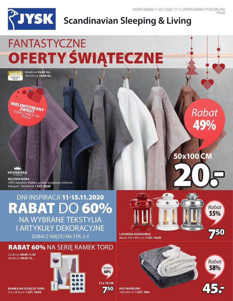 Gazetka promocyjna Jysk str. 1
