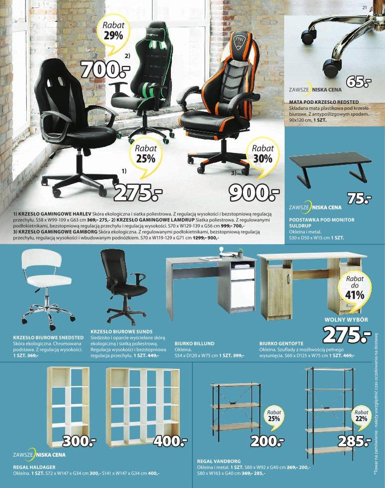 Gazetka promocyjna Jysk str. 21