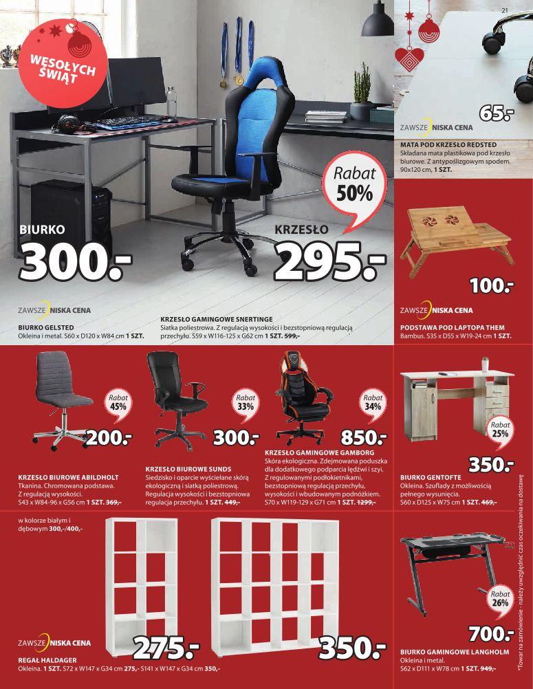 Gazetka promocyjna Jysk str. 21