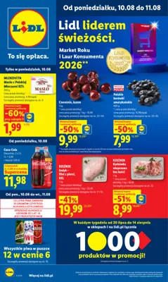 Lidl gazetka - od 10/08/2026 do 11/08/2026